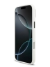Karl Lagerfeld для iPhone 17 Pro Max чехол Liquid silicone NFT Choupette Metal Cam Hard White (MagSafe)