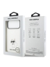 Karl Lagerfeld для iPhone 17 Pro Max чехол Liquid silicone NFT Choupette Metal Cam Hard White (MagSafe)
