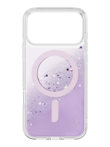 Uniq для iPhone 17 Pro Max чехол COEHL Resin Lyra Lavender Haze (MagSafe)