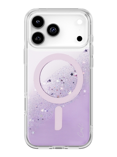 Uniq для iPhone 17 Pro Max чехол COEHL Resin Lyra Lavender Haze (MagSafe)