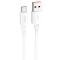 HOCO кабель X96 Hyper PD100W charging data cable USB-A to Type-C (1 метр) White