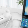 HOCO кабель X96 Hyper PD100W charging data cable USB-A to Type-C (1 метр) White