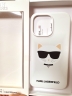 (Уценка) Чехол Karl Lagerfeld Liquid silicone Choupette Hard для iPhone 13 Pro, белый