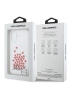 Karl Lagerfeld для iPhone 17 чехол Liquid Silicone Hearts Hard White (MagSafe)