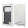 Guess для iPhone 17 Pro Max чехол PU with Perforated 4G logo Metal camera Hard Blue (MagSafe)