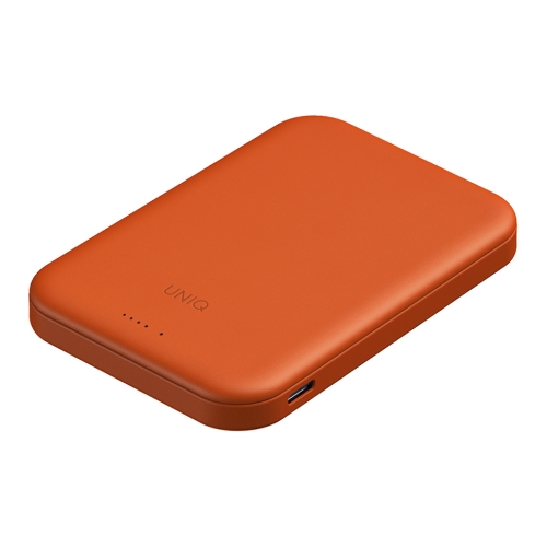 Uniq АКБ Lyden Lexa 5000W Magnetic wireless 15W USB-C PD 20W Flame Orange