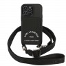 Чехол Lagerfeld Crossbody cardslot PU Saffiano RSG Hard для iPhone 13 Pro Max, черный