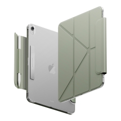 Uniq для iPad 11 (2025)/10 (2022) чехол Camden Lite (Detachable Pencil sleeve) Sage Green