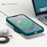 Чехол Elago Soft Silicone для iPhone 13 Pro, Dark Turquoise