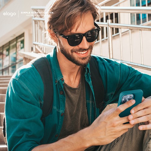 Чехол Elago Soft Silicone для iPhone 13 Pro, Dark Turquoise