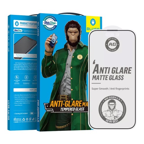 Матовое стекло BLUEO Anti-glare Matte Anti-Static для iPhone 14 Pro