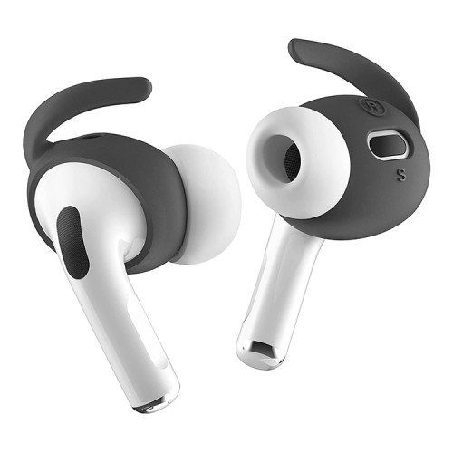 Накладки Elago Earbuds Hooks Cover для AirPods Pro 2, серые (4 пары)
