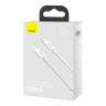 Кабель Baseus Superior Series Fast Charging Data Cable Type-C/Lightning PD 20W (0.25 м), белый