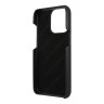 Чехол Lagerfeld PU with Elastic Strap Hard для iPhone 13 Pro, черный (с ремешком)