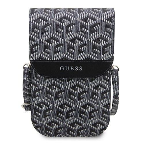Сумка Guess Wallet Bag G CUBE для смартфонов, черная