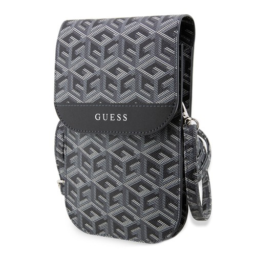 Сумка Guess Wallet Bag G CUBE для смартфонов, черная