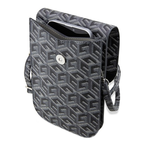 Сумка Guess Wallet Bag G CUBE для смартфонов, черная