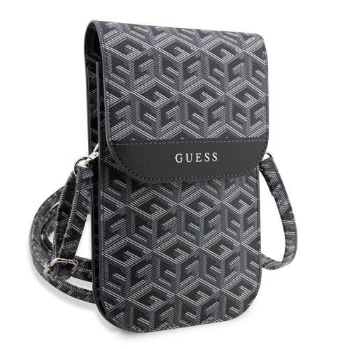 Сумка Guess Wallet Bag G CUBE для смартфонов, черная