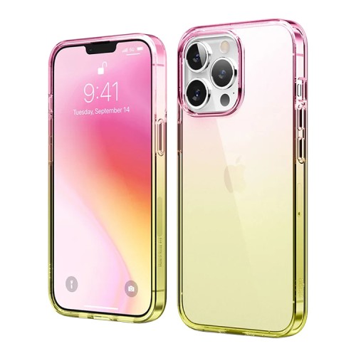Чехол Elago AURORA Gradient для iPhone 13 Pro Max, розовый/желтый
