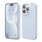 Elago для iPhone 15 Pro чехол Soft silicone (Liquid) Light Blue