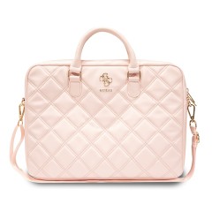 Guess для ноутбуков 15&quot;/16&quot; сумка Quilted Bag 4G metal logo with Zipper Pink