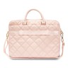 Guess для ноутбуков 15"/16" сумка Quilted Bag 4G metal logo with Zipper Pink
