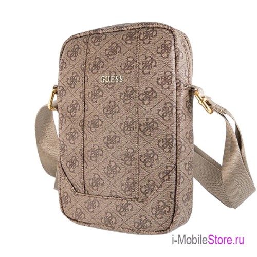 Сумка Guess 4G Uptown Bag для планшета до 10 дюймов, коричневая