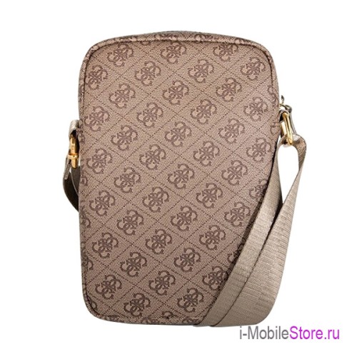 Сумка Guess 4G Uptown Bag для планшета до 10 дюймов, коричневая