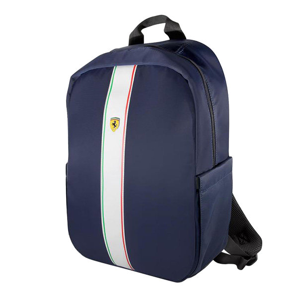Рюкзак Ferrari On-track PISTA Backpack с USB портом для ноутбука до 15 дюймов, синий