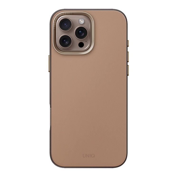 Uniq для iPhone 16 Pro чехол Lyden DS Canary Natural/Flint Grey (Magsafe)