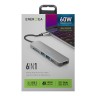 Energea Разветвитель AluHUB HD3 6-in-1 Superspeed Aluminium USB-C 60W Gunmetal