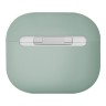 Uniq для Airpods 4 чехол LINO Liquid silicone Iceplant Green