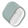 Uniq для Airpods 4 чехол LINO Liquid silicone Iceplant Green