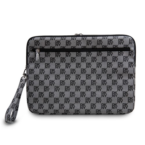 DKNY для ноутбуков 13"/14" чехол Sleeve Checkered Printed stripes with Zipper Black