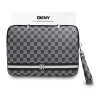 DKNY для ноутбуков 13"/14" чехол Sleeve Checkered Printed stripes with Zipper Black