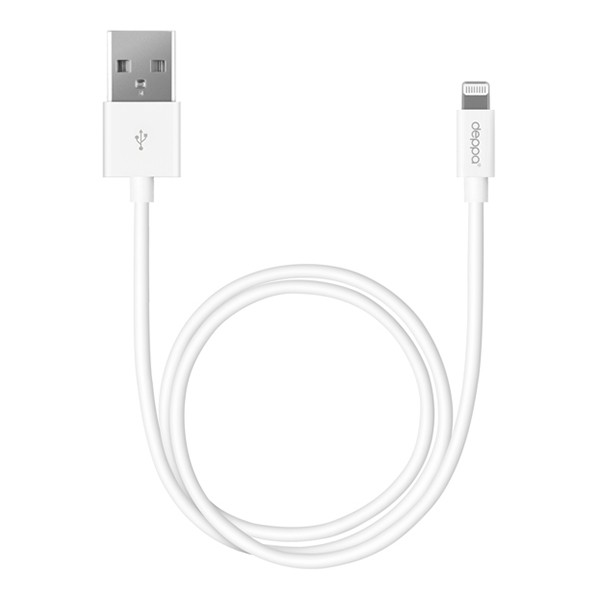 Deppa USB/Lightning MFI (1.2 м), белый 72128