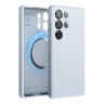 Elago для Galaxy S25 Ultra чехол Soft silicone (Liquid) Light Blue (Magnetic)