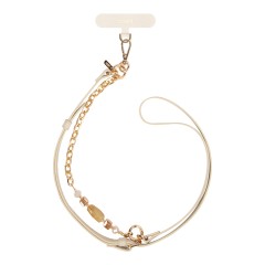 Uniq ремешок на шею/руку COEHL Caryne 2-in-1 Lanyard and Handstrap Cream