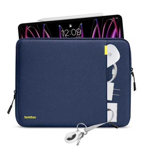 Tomtoc Tablet чехол Defender-B13 Tablet Sleeve 11" Navy Blue