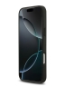 Guess для iPhone 17 Pro Max чехол PU 4G + Ring Hard Black