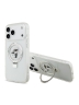 Karl Lagerfeld для iPhone 17 Pro чехол IML + Ring stand NFT Karl & Choupette прозрачный (MagSafe)
