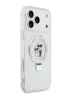 Karl Lagerfeld для iPhone 17 Pro чехол IML + Ring stand NFT Karl & Choupette прозрачный (MagSafe)