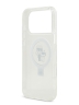 Karl Lagerfeld для iPhone 17 Pro чехол IML + Ring stand NFT Karl & Choupette прозрачный (MagSafe)
