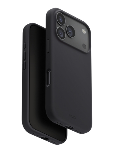 Uniq для iPhone 17 Pro чехол LINO Charcoal Grey (Magsafe)