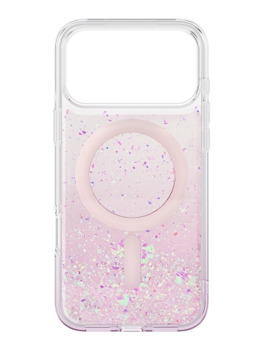 Uniq для iPhone 17 Pro Max чехол COEHL Resin Rosara Pink Haze (MagSafe)