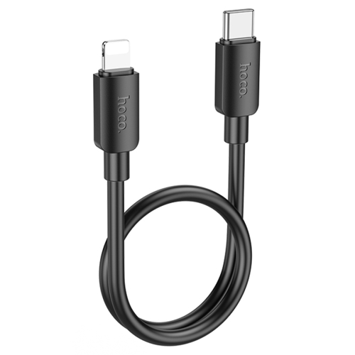 HOCO кабель X96 Hyper PD20W charging data cable USB-C to iPhone (25 см) Black
