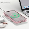 Чехол Elago HYBRID для iPhone 13 mini, розовая рамка