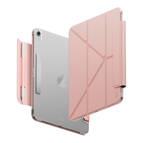 Uniq для iPad Air 11 (2024-2026) чехол Camden Lite (Detachable Pencil sleeve) Blush Pink