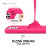 Чехол Elago Soft Silicone для iPhone 13 Pro, Neon Hot Pink