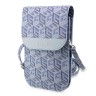 Сумка Guess Wallet Bag G CUBE для смартфонов, голубая